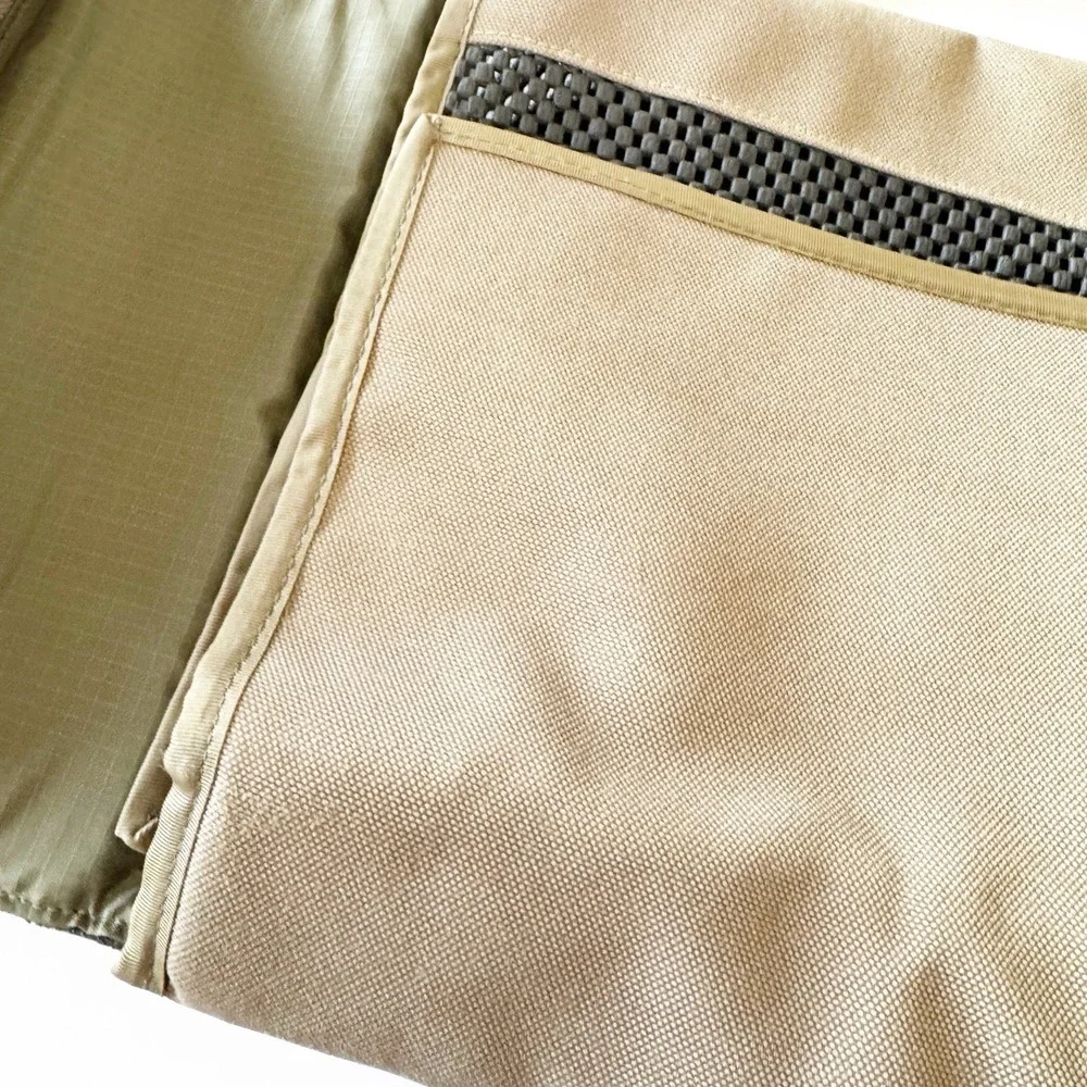 Shaun Jackson Design Khaki Lapdog Laptop Bag Mobile Workstation Work On The Go